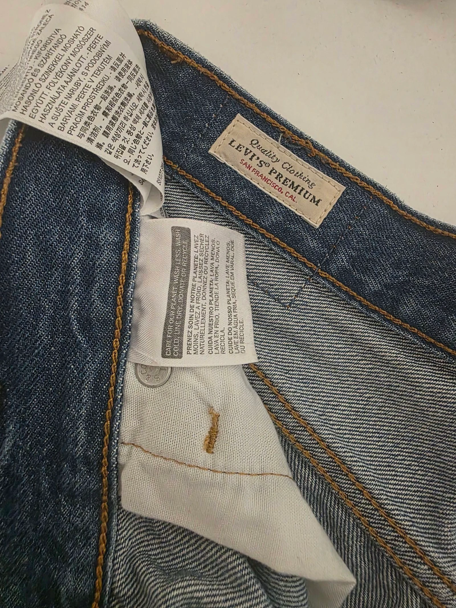✨ Shorts Levi's 501 Original Premium | Talla W25 | Vaquero | Como nuevos – photo 2